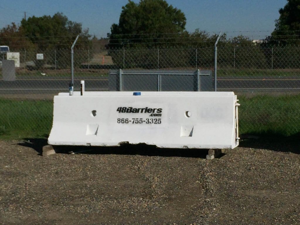 10′ Concrete KRail Barrier 48 Barriers