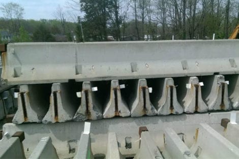 10′ K-Rail Barrier | 48 Barriers