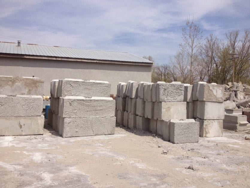 Concrete Bin Block 48 Barriers