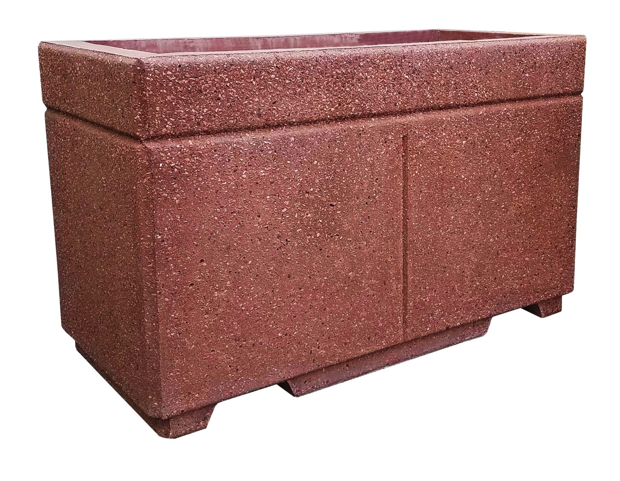 STONECAST 4′ Security Planters w/ Forklift Knockouts 48 Barriers